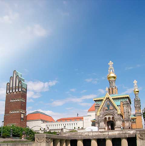 Mathildenhöhe in Darmstadt